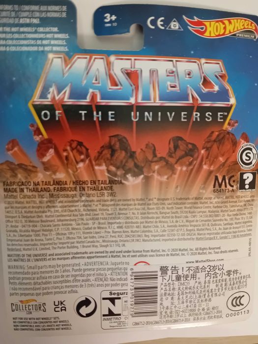 hotwheels Masters of Universe