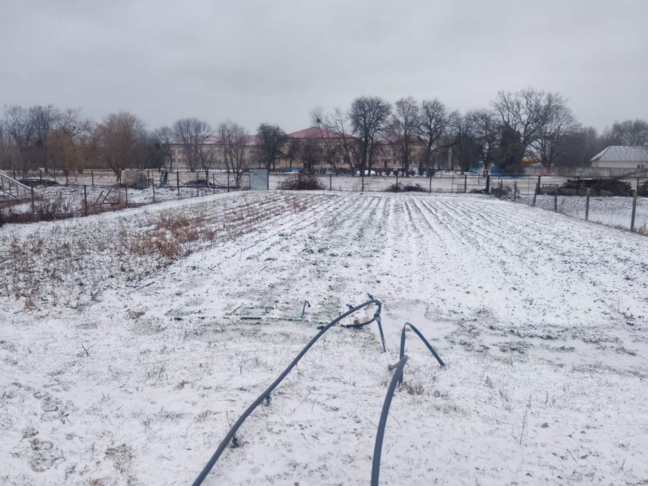 Ділянка з фундаментом + будівельні матеріали с. Вергуни