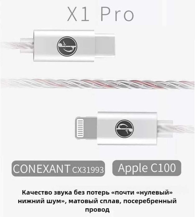 ‼️ Zhulinniao X1 Pro (Type-C/ Lightning) - ЦАП усилитель для наушников