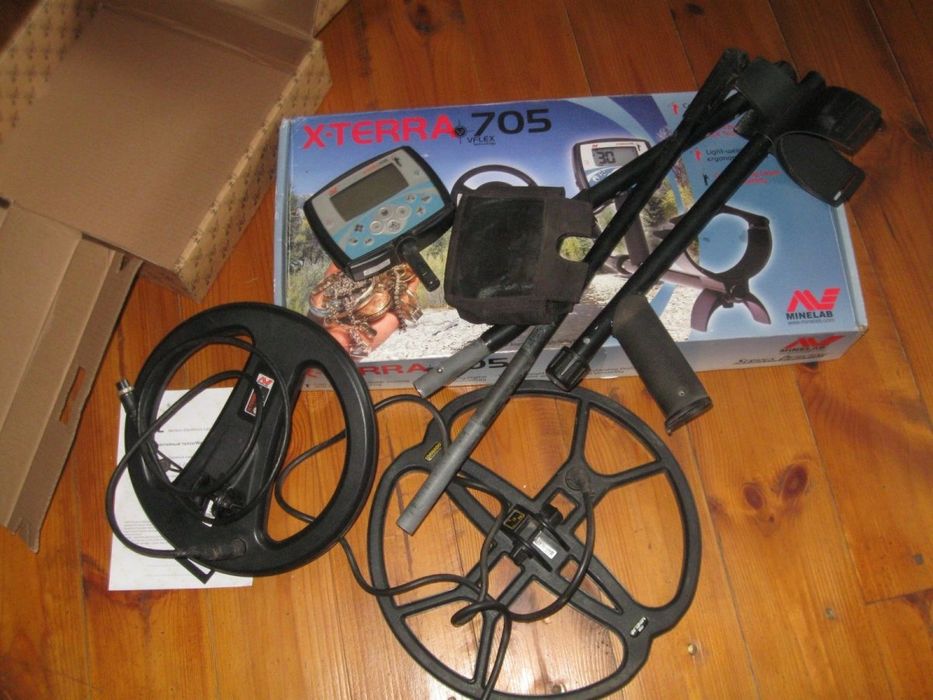 Minelab X Terra 705 ДВІ КАТУШКИ металошукач металлоискатель