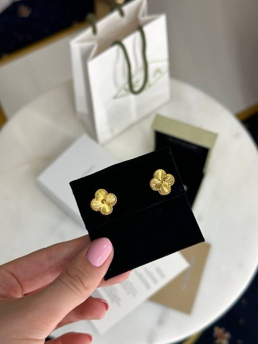 Сережки Van Cleef люкс