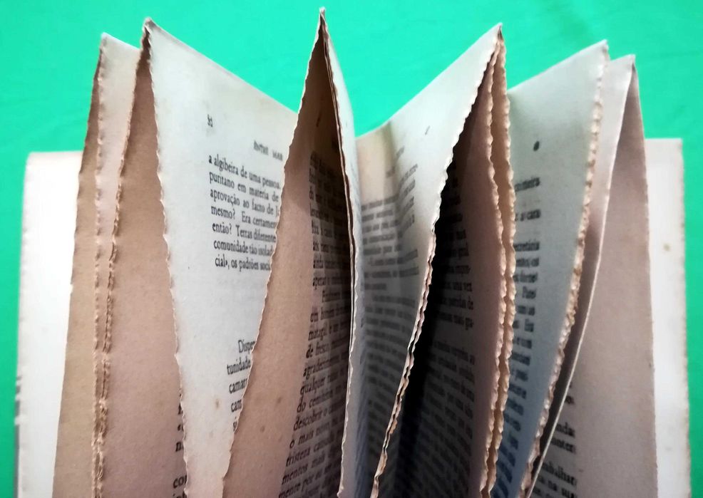 Entre terra e mar, 1ª edição (1944) , Joseph Conrad, livro por abrir