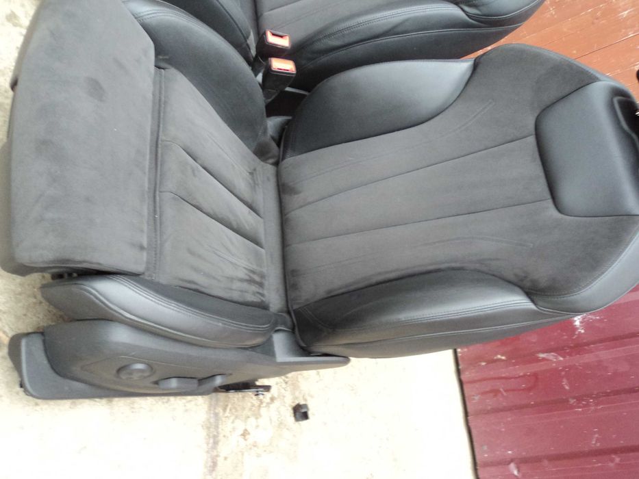 Ауді А4-Б9 S-Line електрика сидіння audi a4 b9 шкіра алькантара дивани