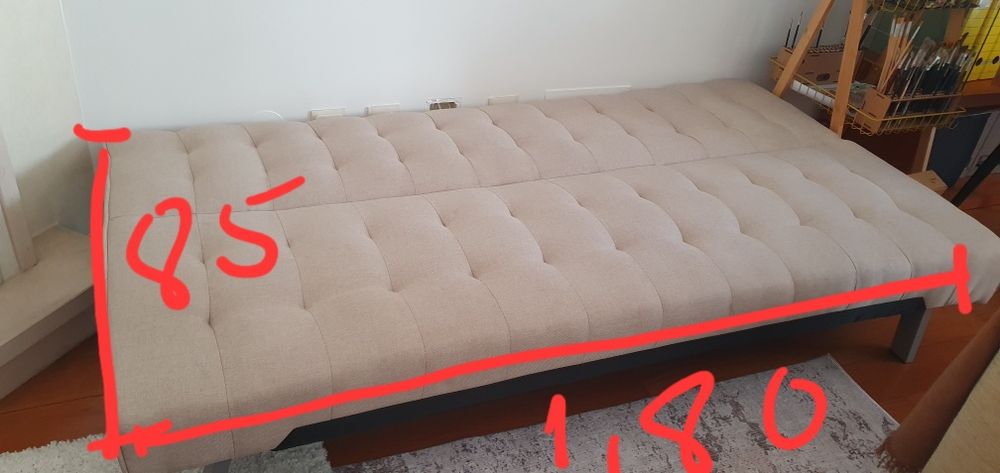 Oportunidade Sofa cama em excelente estado