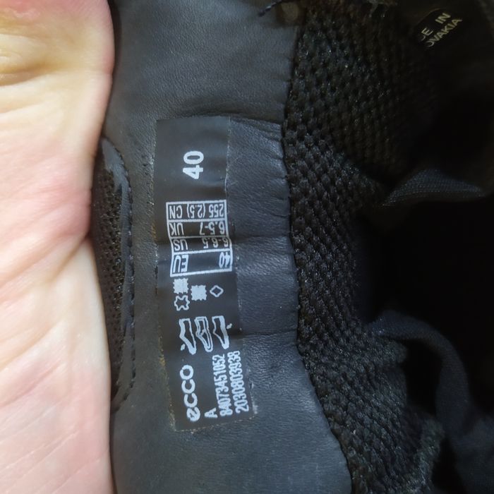 40,41,42. Ботинки трекинговые Ecco Exohike Gore-tex. 840734/51052