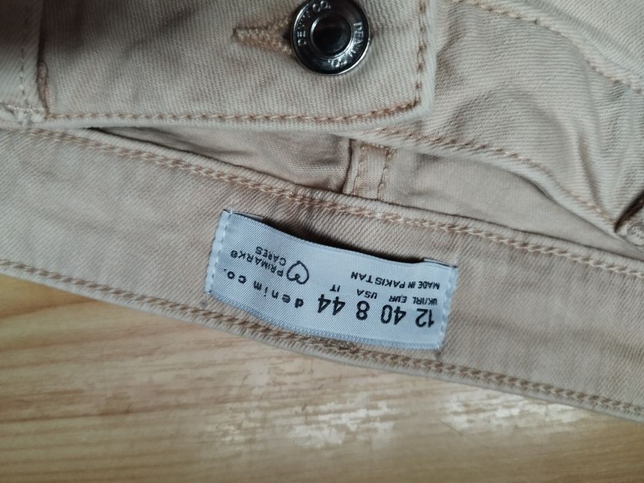 Denim&Co Jeansowe spodnie cargo M-L