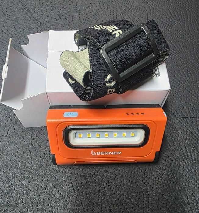 BERNER  Lampa latarka lampka czołowa czołówka