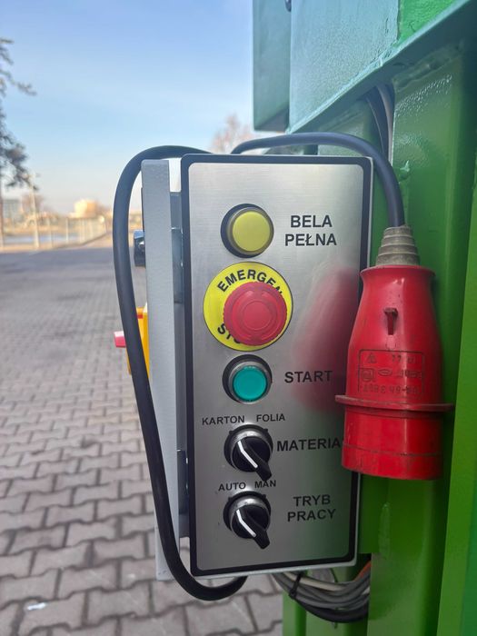 Belownica Prasa do papieru, kartonu i folii Ecobalers VB100