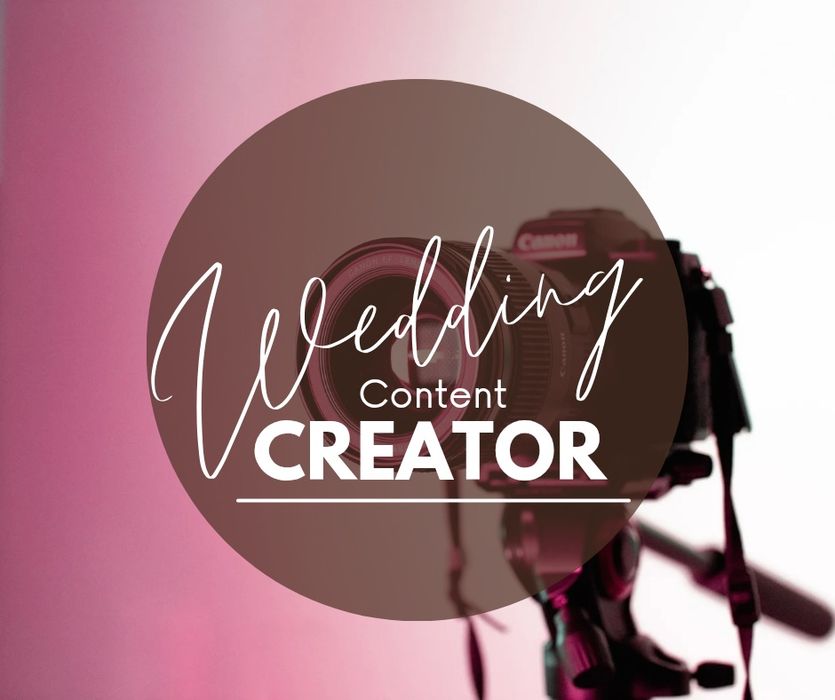 Wedding Content Creator - filmy gotowe już następnego dnia!