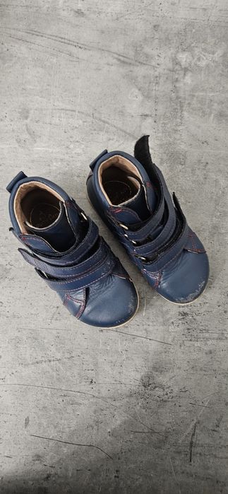 Buty ortopedyczne Amelka. 25 niebieskie na rzepy