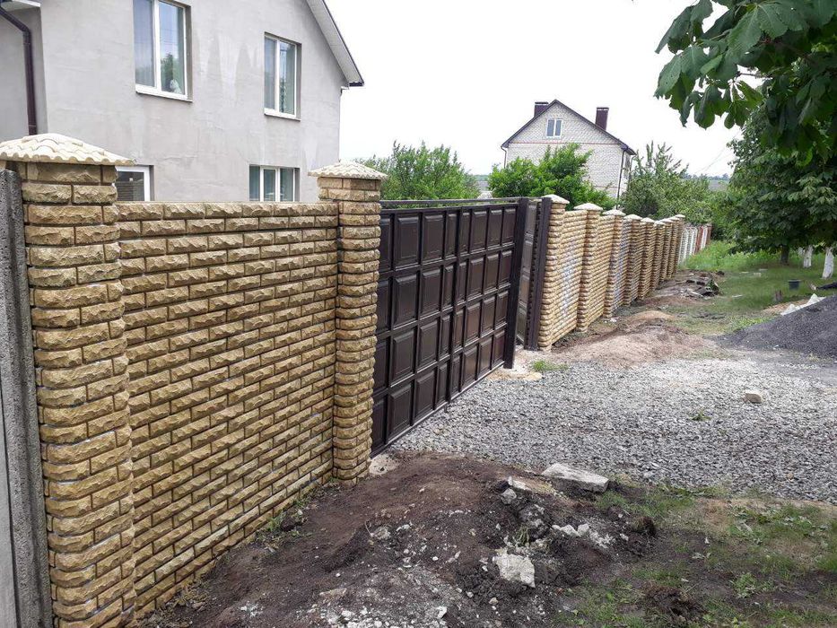 Еврозаборы, Ворота,Калитки,Палисадники,Навершия столбов