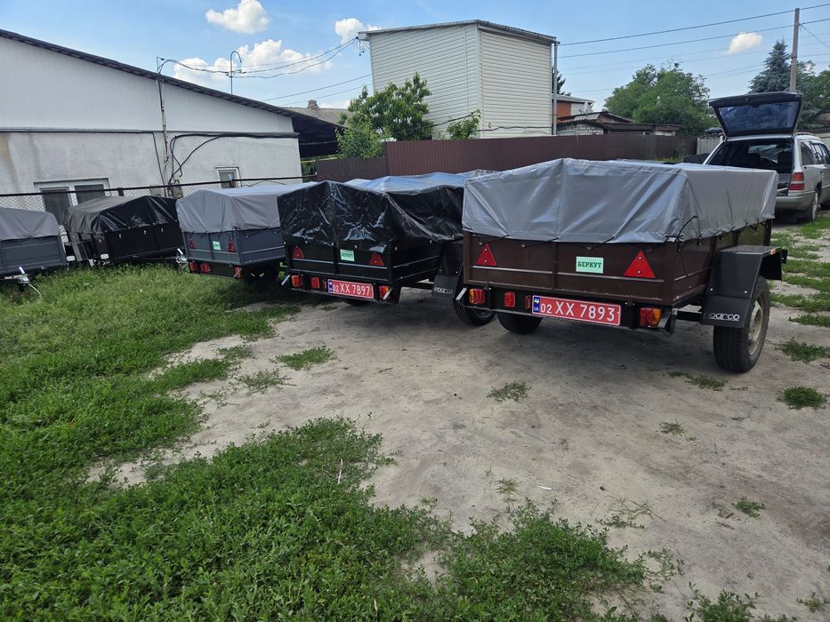 Причіп Беркут 2.00х1.25х40 Троєщина Акція