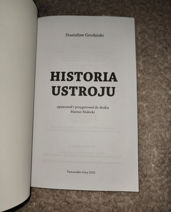 Historia ustroju - Stanisław Grodziski