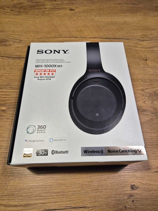 Sony WH-1000XM3 | 100% sprawne | bardzo dobry stan | kabel | bez etui
