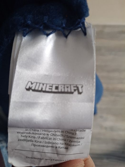 Kocyk minecraft poduszka gratis