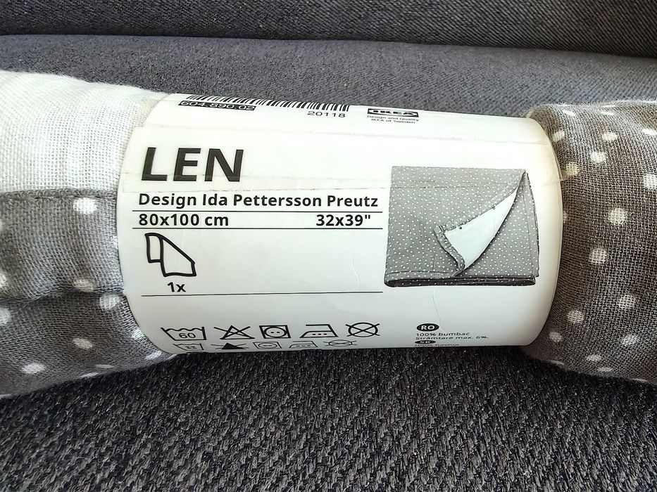 Manta IKEA LEN para bebé — novo