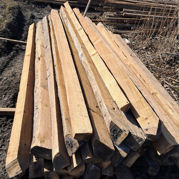 Рейки 50×50мм і брус120×100  дерев'яні сухі.