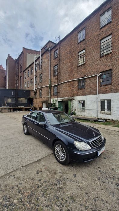 Wynajem Mercedes S-Klasa W220 z kierowcą – Śluby / Transfery VIP / Eventy
