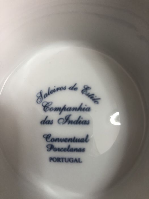 Colecção 12 Saleiros Antigos Companhia das Indias