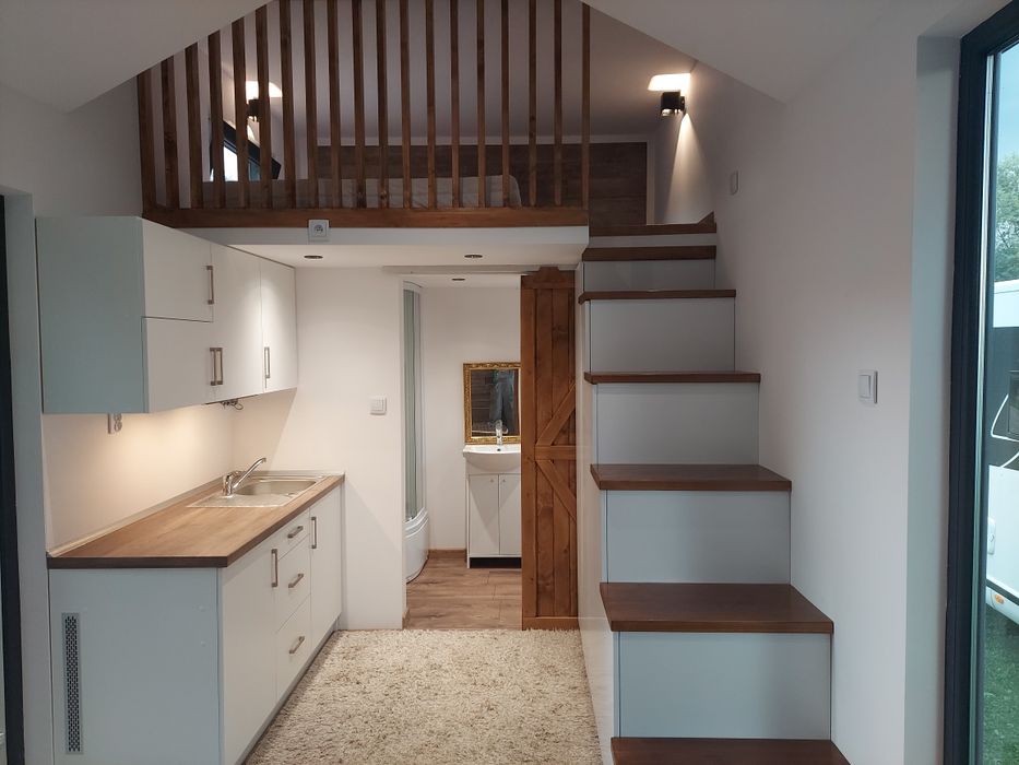 Domek mobilny. Tiny house. Domek letniskowy 16m2,  Rekreacyjny.