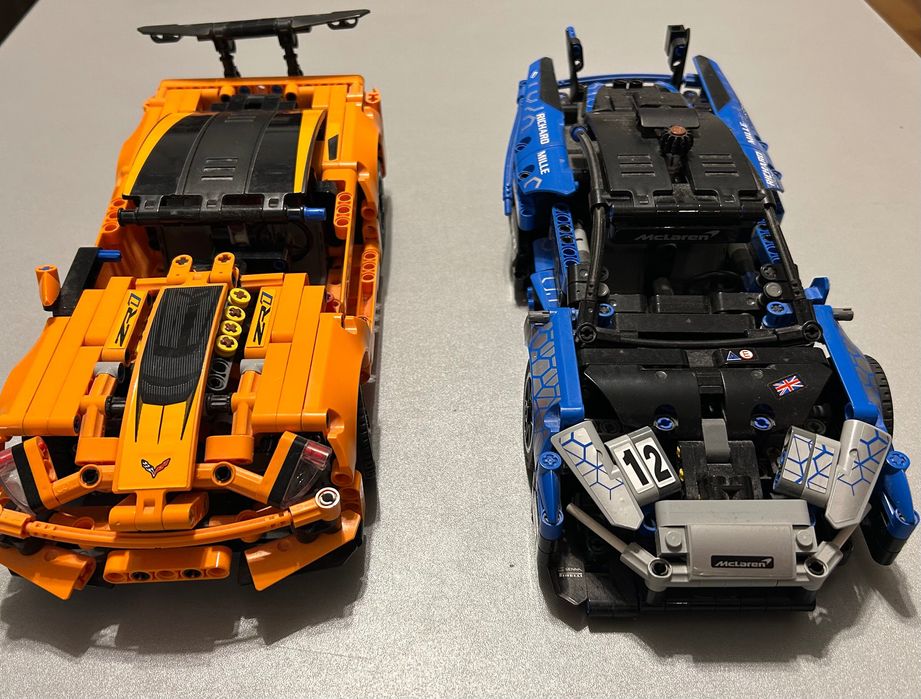LEGO Technic McLaren Senna GTR + Corvette ZR1 – 2 modele