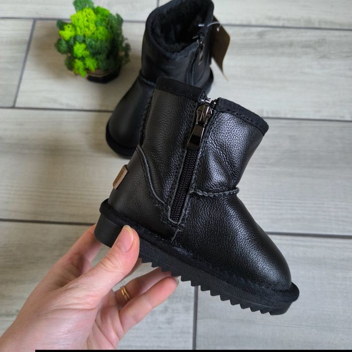 Шкіряні уги itts, уги із натуральної шкіри, уги натуралки, кожаные угг