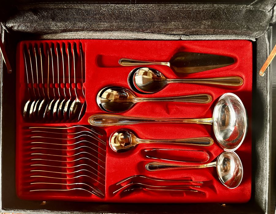 Komplet sztućce 12 osób