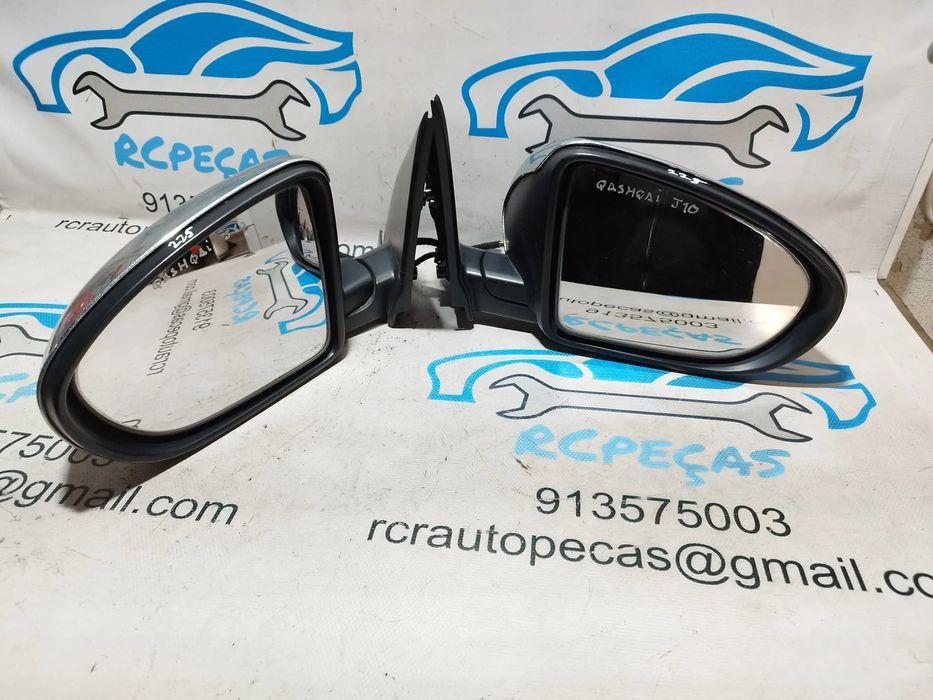 Retrovisor  Nissan Qashqai J10 espelho esquerdo direito eletricos