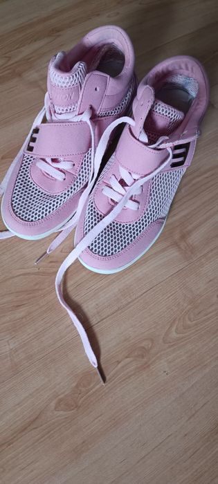 Buty adidasy letnie różowe damskie 37 sznurowadła rzep