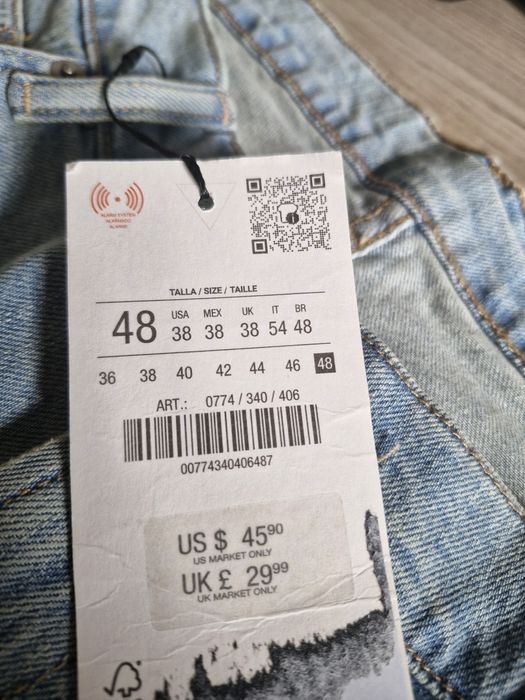 Джинси Zara 48 розмір