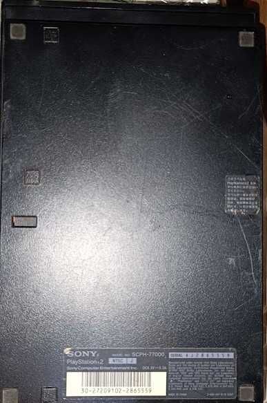 Playstation 2 slim SCPH-77000 рабочая , японская версия с комплектом +