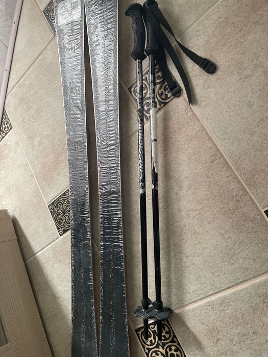 Нові лижі elan formula 110 + палки rossignol 120