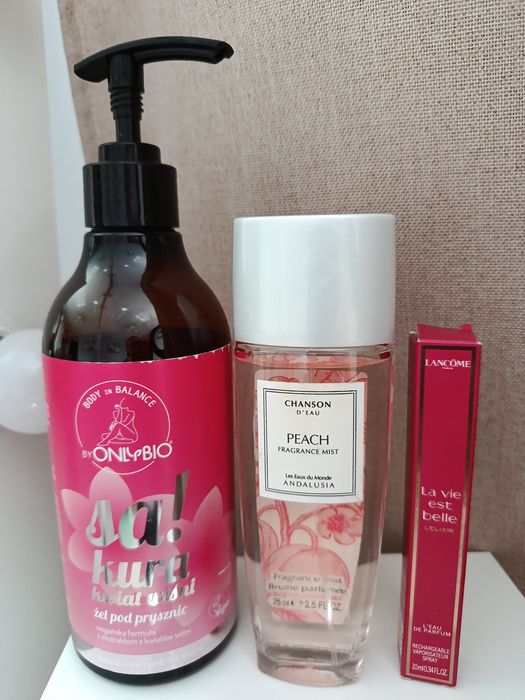 Zestaw świetnych zapachów najnowszy Lancome La vie Est Belle l' elixir chanson d' eau