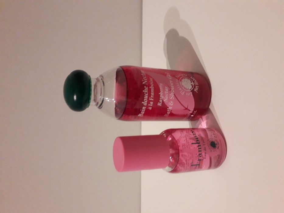 Conjunto de gel de banho e água de colónia