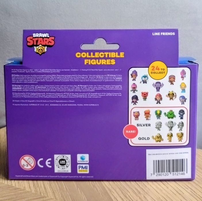 Figurki zabawki Brawl Stars.