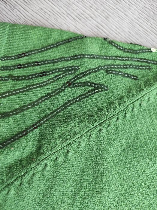 Golf sweter z krótkim rękawem