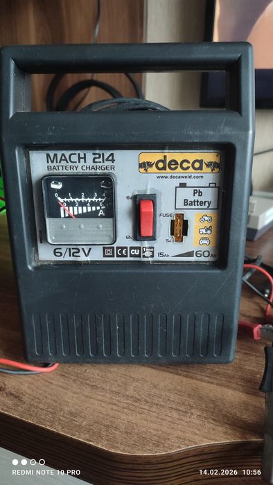 Продам зарядку для акумуляторів Deca Mach 214.