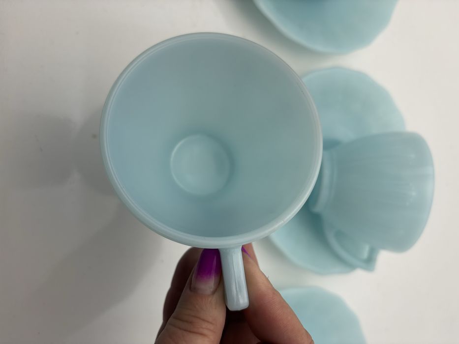 Chavenas de cha de pirex