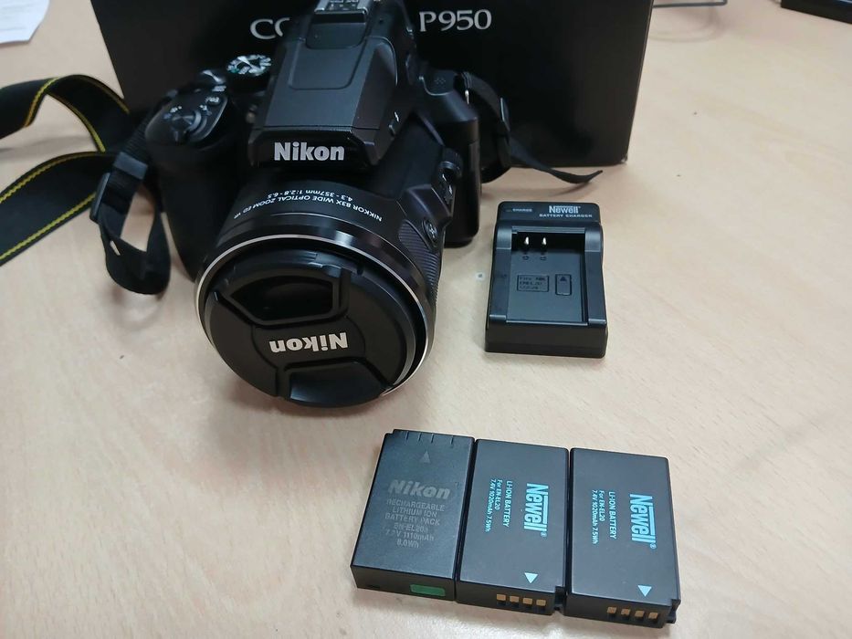Aparat Nikon Coolpix P950 | Gwarancja do 03.2027! Stan Idealny + Zestaw