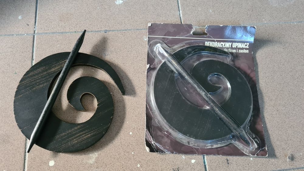 Dekoracyjny upinacz do firan i zasłon  - 2 szt