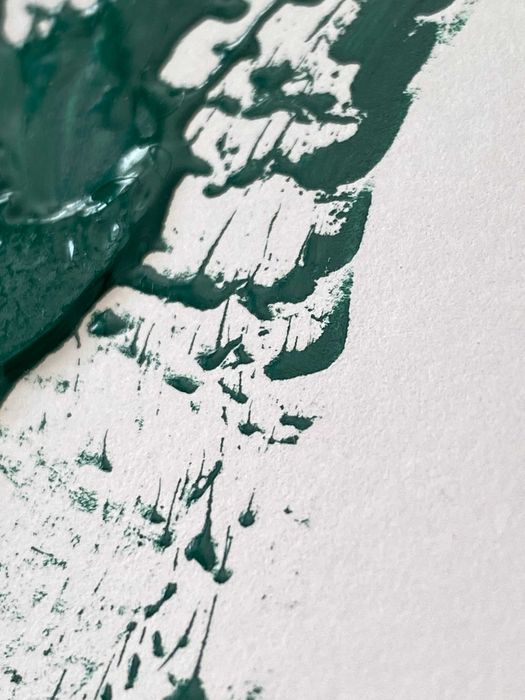 akryl MINIMALIZM 2000 CIESLAK Langnase tajemna kolekcja UNIKAT obraz