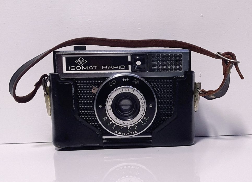 Agfa Isomat-Rapid | Made in Germany | Paratic 45/2.8 | futerał | retro