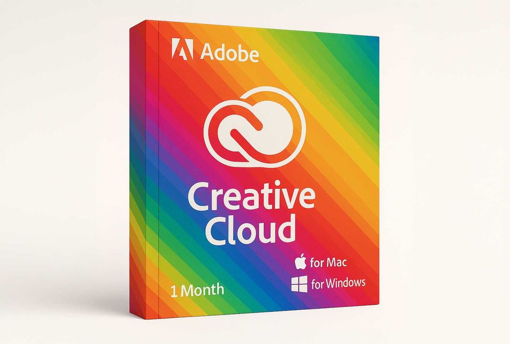 Creative cloud 1 miesiąc (prywatne konto)