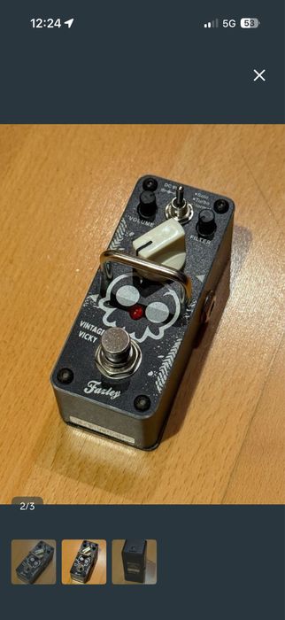 Pedal Guitarra FAZLEY (Clone RAT)