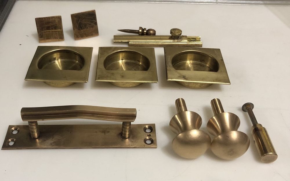 Мебельная фурнитура бронза и латунь,  б/у