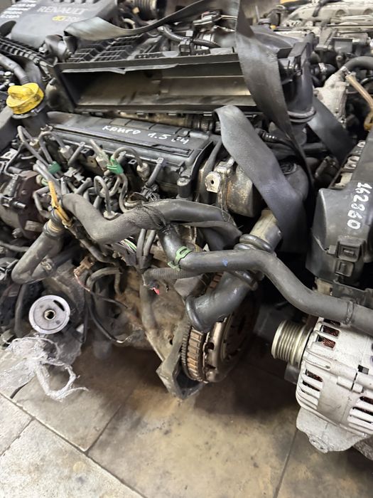 Двигун Двигатель Мотор Renault Kangoo  канго (мотор EURO 4/ стартер спереди/ ТНВД DELPHI) K9K766