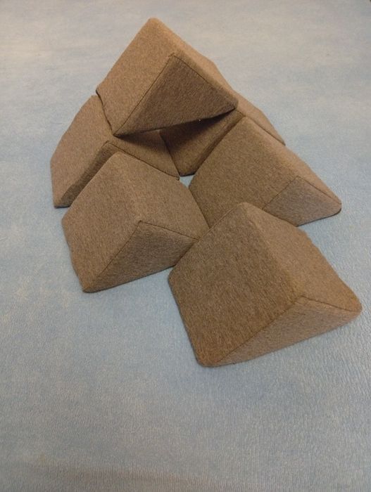 Klocki piankowe daszek