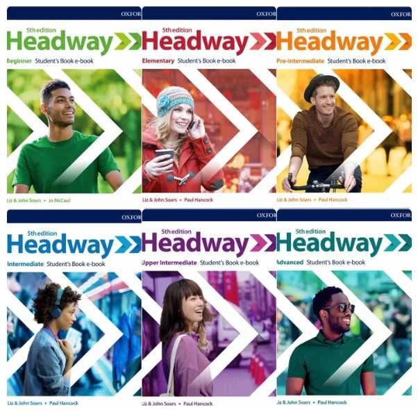 Підручники Headway всі рівні