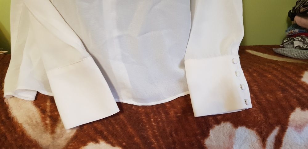 Biała bluzka ZARA r.M