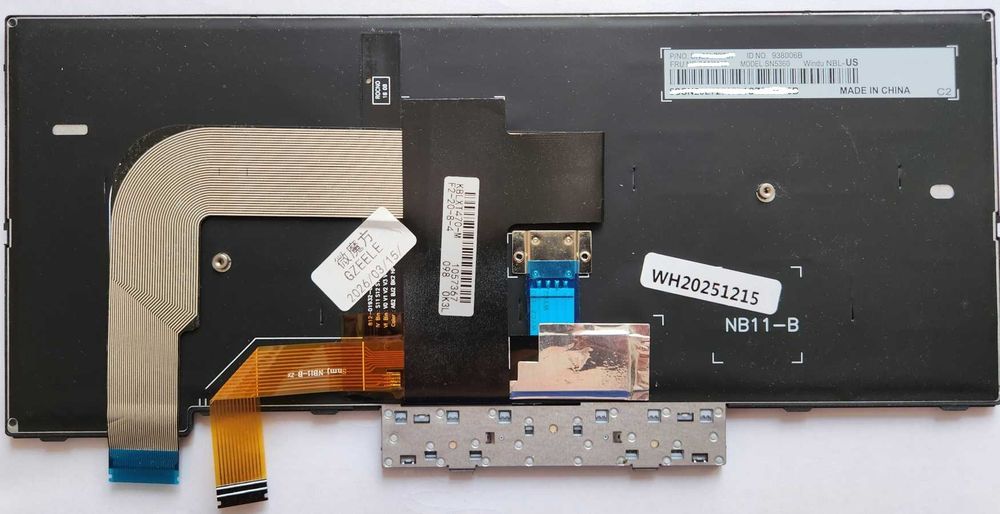Клавіатура для ноутбука Lenovo ThinkPad T480
